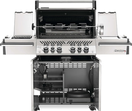 PRO500RSIBNSS-3 Prestige PRO 500 RSIB Natural Gas Grill, Sq.In, Stainless Steel