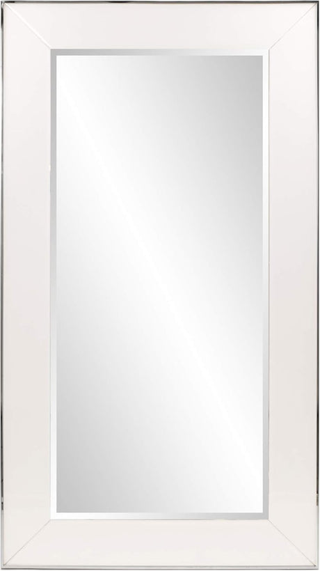 Howard Elliott Devon Oversized Full-Length Mirror – Modern Stainless Steel Frame