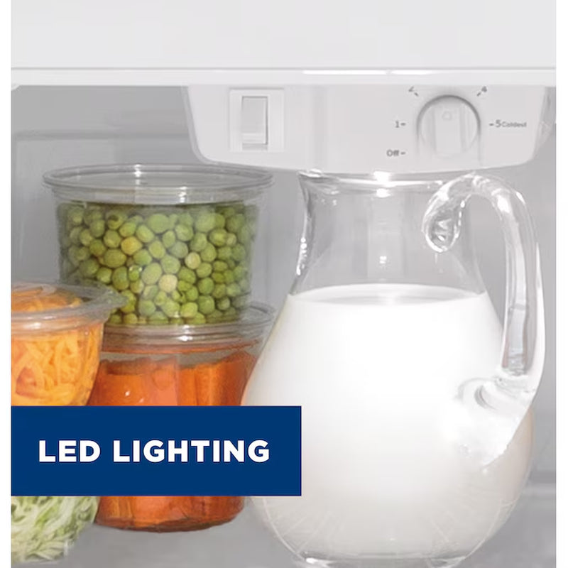 Garage-Ready 21.9 Cu. Ft. Top-Freezer Refrigerator – White, ENERGY STAR