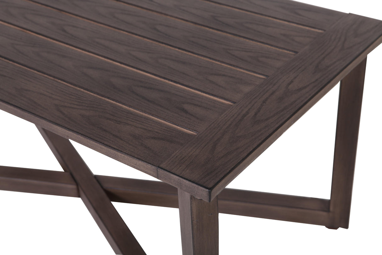 Better Homes and Gardens Hawthorne Park 4-Piece Outdoor Conversation Set, Brown