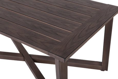 Better Homes and Gardens Hawthorne Park 4-Piece Outdoor Conversation Set, Brown