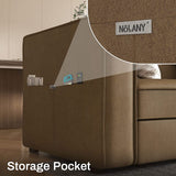 Convertible U-Shaped Sectional Sofa – Modular Couch with Storage & Chaise