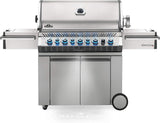 PRO665RSIBNSS-3 Prestige PRO RSIB Natural Gas Grill, 665 Sq.In. + Infrared Side and Rear Burners, Stainless Steel