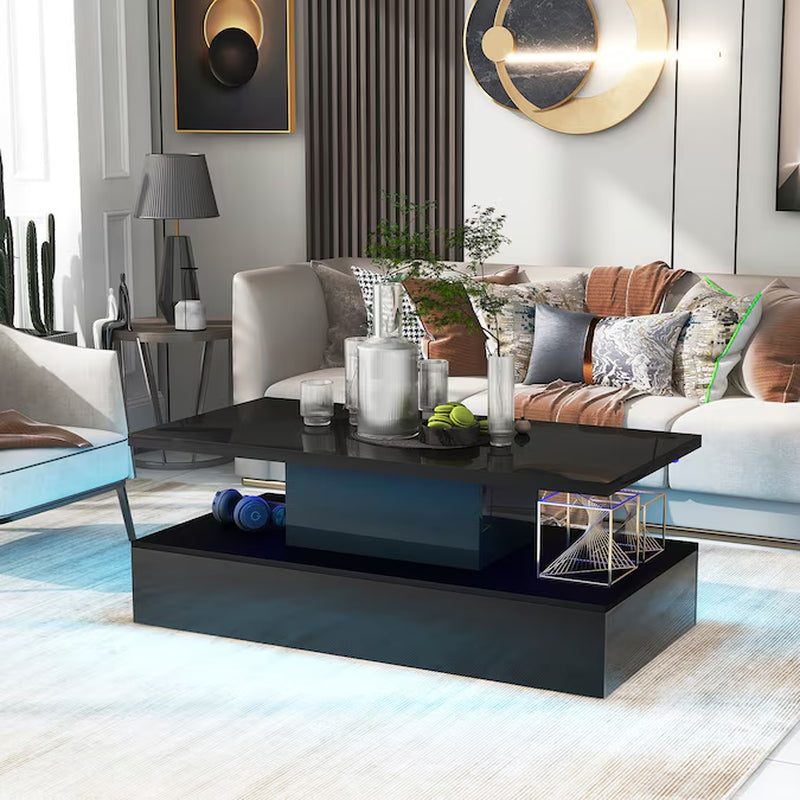 Particleboard Eclectic Coffee Table