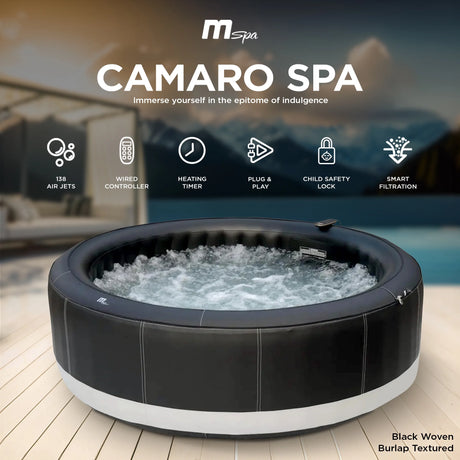 Round Inflatable Bubble Spa – Super Camaro Energy-Efficient Hot Tub