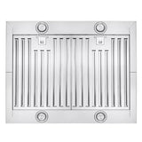 30-In Convertible 343-CFM Stainless Steel Island Range Hood