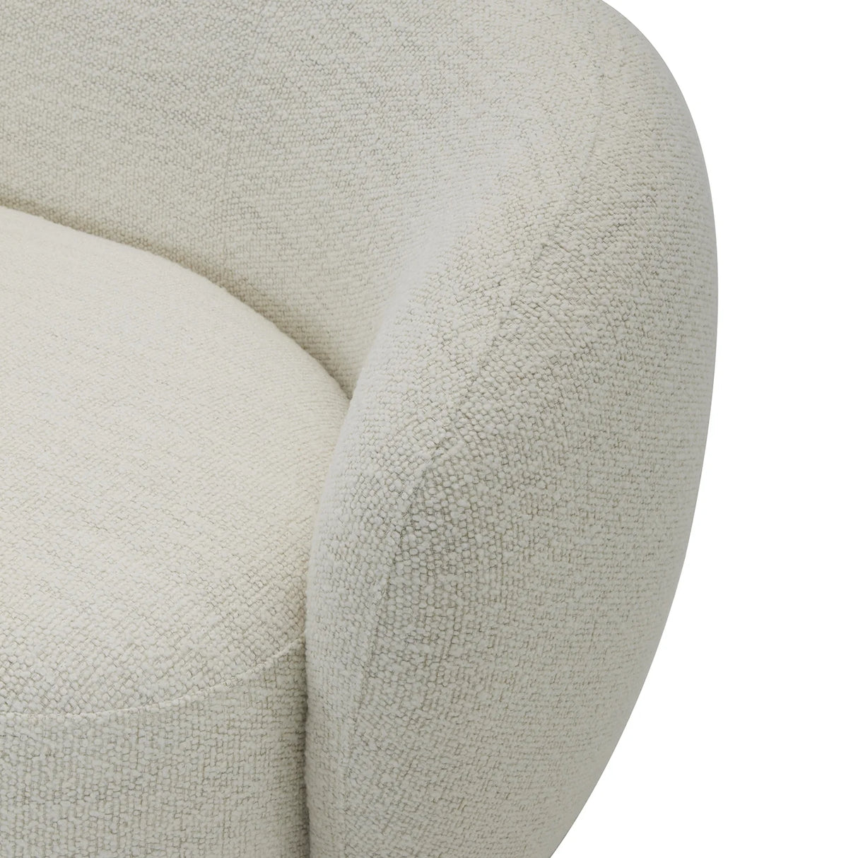 Juliet Curved 80.31" Sofa, Ivory