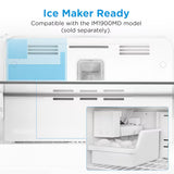 18.1 Cu. Ft. Fingerprint-Resistant Top-Freezer Refrigerator – Stainless Steel, Garage Ready, ENERGY STAR