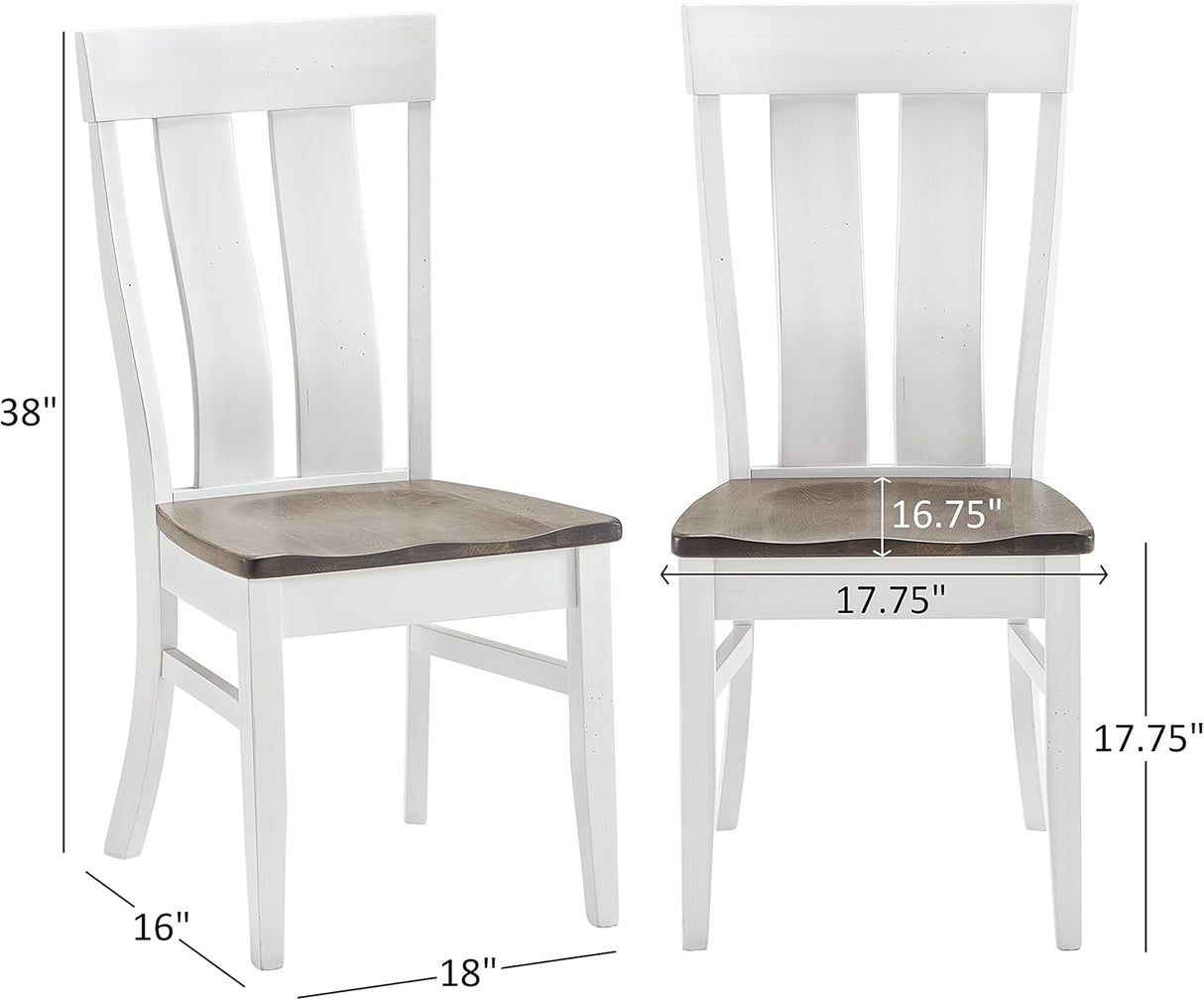 5-Piece Solid Maple Dining Set – Handmade Kitchen Table & 4 Chairs