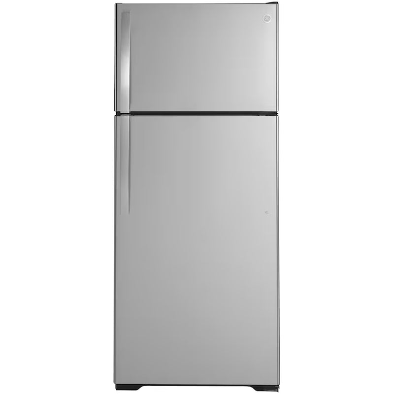 17.5-Cu Ft Top-Freezer Refrigerator (Black)