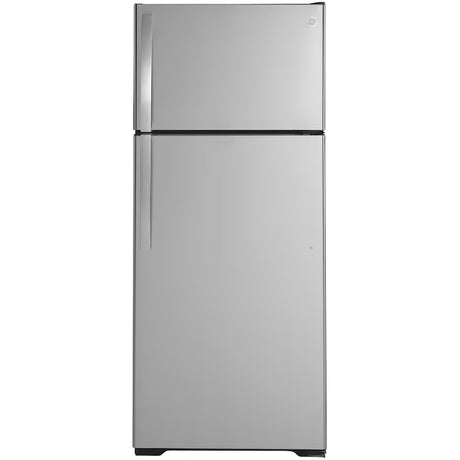 17.5-Cu Ft Top-Freezer Refrigerator (Black)