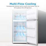 18.1 Cu. Ft. Fingerprint-Resistant Top-Freezer Refrigerator – Stainless Steel, Garage Ready, ENERGY STAR