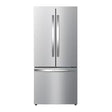 Counter-Depth 17.5-Cu Ft French Door Refrigerator with Ice Maker (Stainless Steel) ENERGY STAR