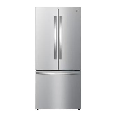 Counter-Depth 17.5-Cu Ft French Door Refrigerator with Ice Maker (Stainless Steel) ENERGY STAR