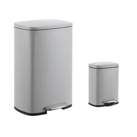13.2-Gallon Stainless Steel Indoor Kitchen Step Trash Can