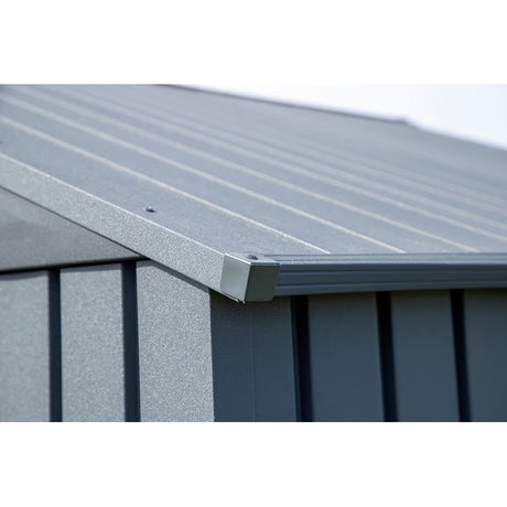 8-Feet X 6-Feet Elite Galvanized Steel Storage Shed