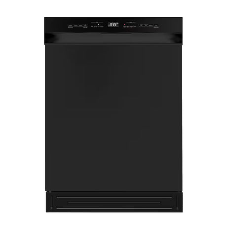 24" Front Control Built-In Dishwasher – Stainless Steel, ENERGY STAR, 52 dB Quiet Operation