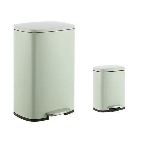 13.2-Gallon Stainless Steel Indoor Kitchen Step Trash Can