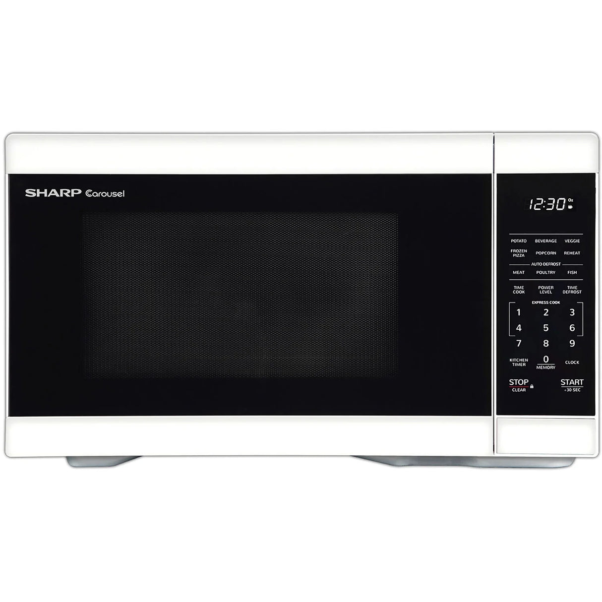1.1-Cu. Ft. Countertop Microwave Oven in White