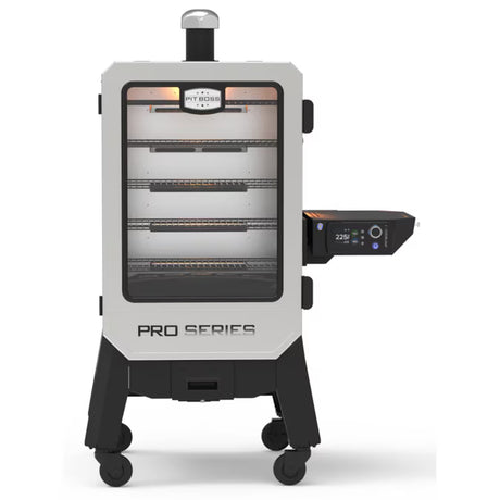 6 Series Pro Elite 1529-Sq. Inches Stainless Steel Pellet Smoker