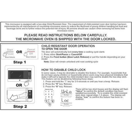 1.1-Cu. Feet Medium 950 -Watt Countertop Microwave ( Stainless Steel )