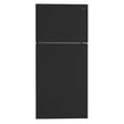 18.1-Cu Ft Top-Freezer Refrigerator with Ice Maker (Black) ENERGY STAR