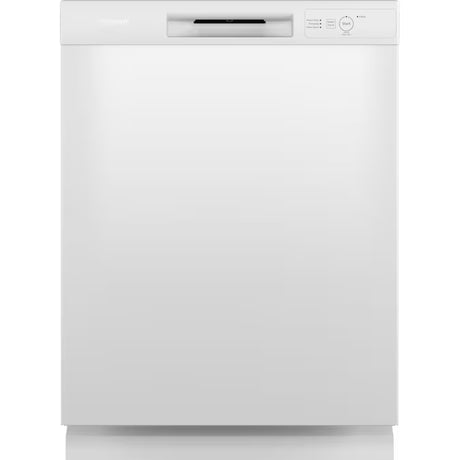 24 Inch Front Control Built-In Dishwasher ( White ) ENERGY STAR Certified 60-Decibels Standard Sound Level