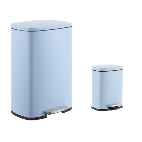 13.2-Gallon Stainless Steel Indoor Kitchen Step Trash Can