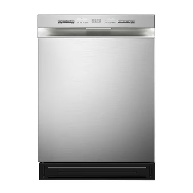 24" Front Control Built-In Dishwasher – Stainless Steel, ENERGY STAR, 52 dB Quiet Operation