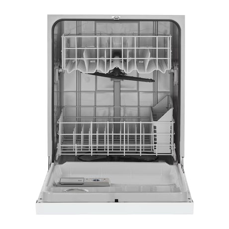 Eco Series 24" Front Control Built-In Dishwasher – White, 59 dB Quiet Operation