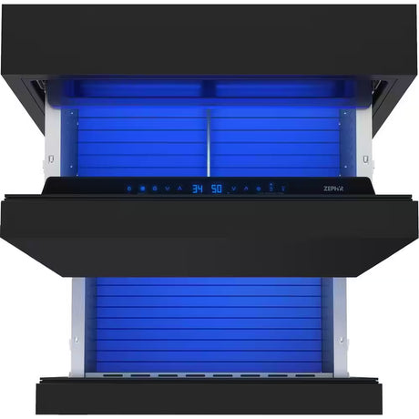 Presrv 5.1 Cu. Ft. Panel Ready Dual Zone Refrigerator Drawers
