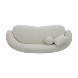 Juliet Curved 80.31" Sofa, Ivory