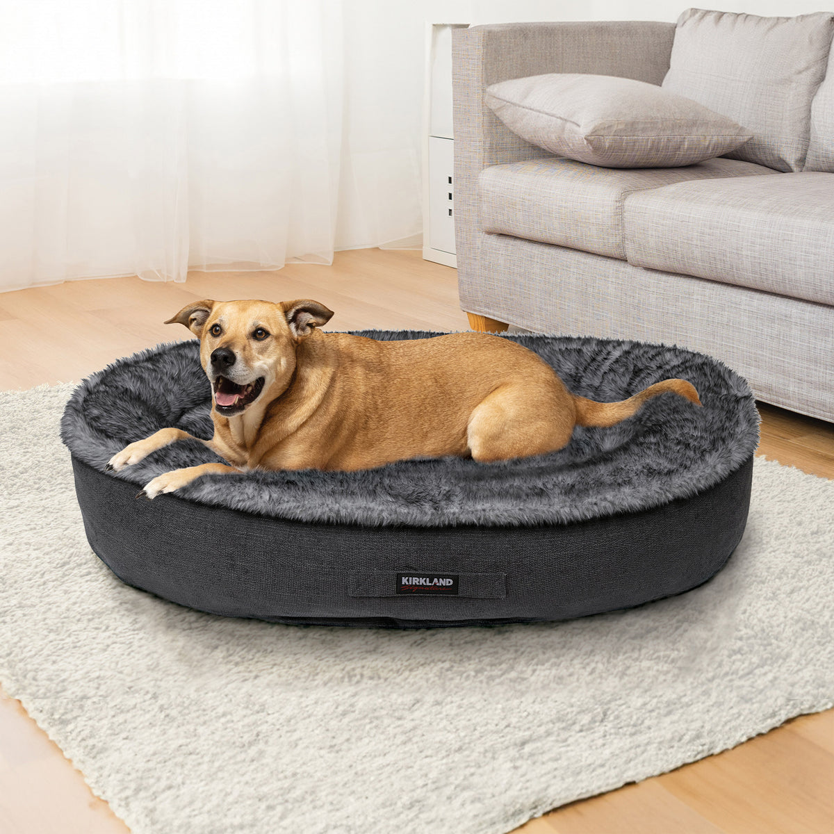 46" X 32" Oval Cuddler Pet Bed