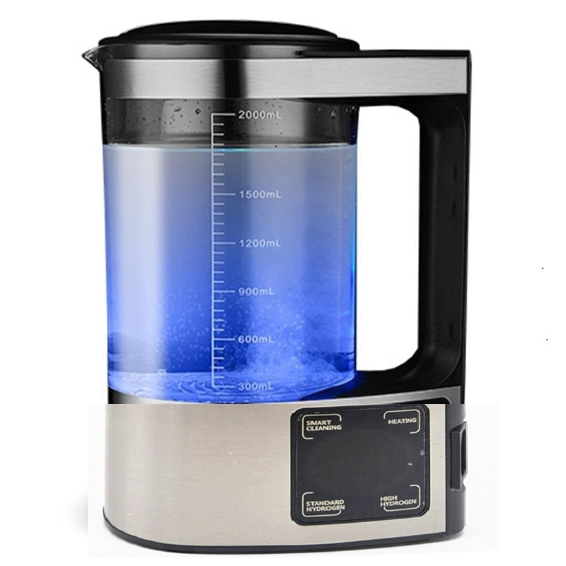 Water Ionizer Machine 2L Electric Hydrogen Rich Water Kettle Machine Water filter Drink Hydrogen Water Generator.