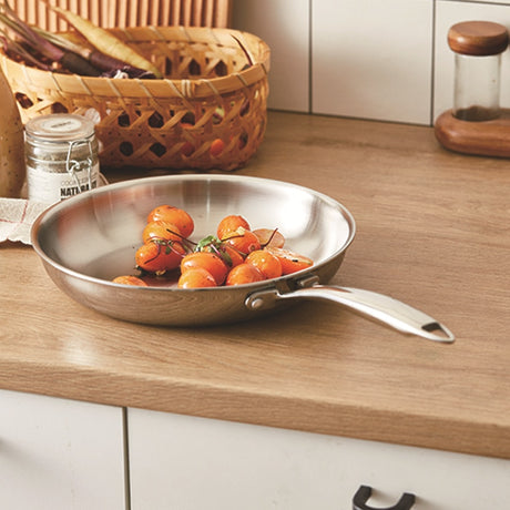 Non-stick Frying Pan Cooking Pot Fried Steak 304 Stainless Steel Pan Skillet Egg Gas Stove Cooker Oven Safe Kitchen Accessories.