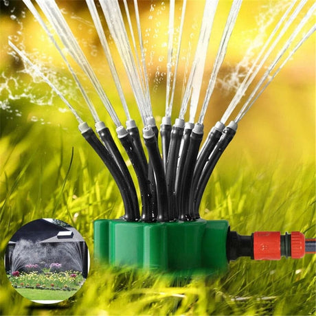 360 Degree Rotating Lawn Sprinkler for Outdoors - Nest Home Essentials