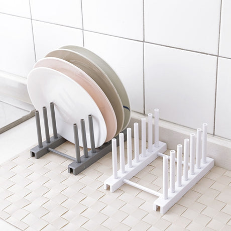 Dish Drainer Rack Kitchen Plates Holder.