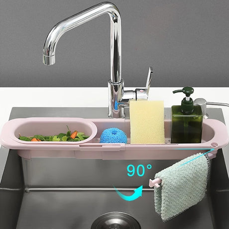 Kitchen Sinks Organizer Telescopic Sink.